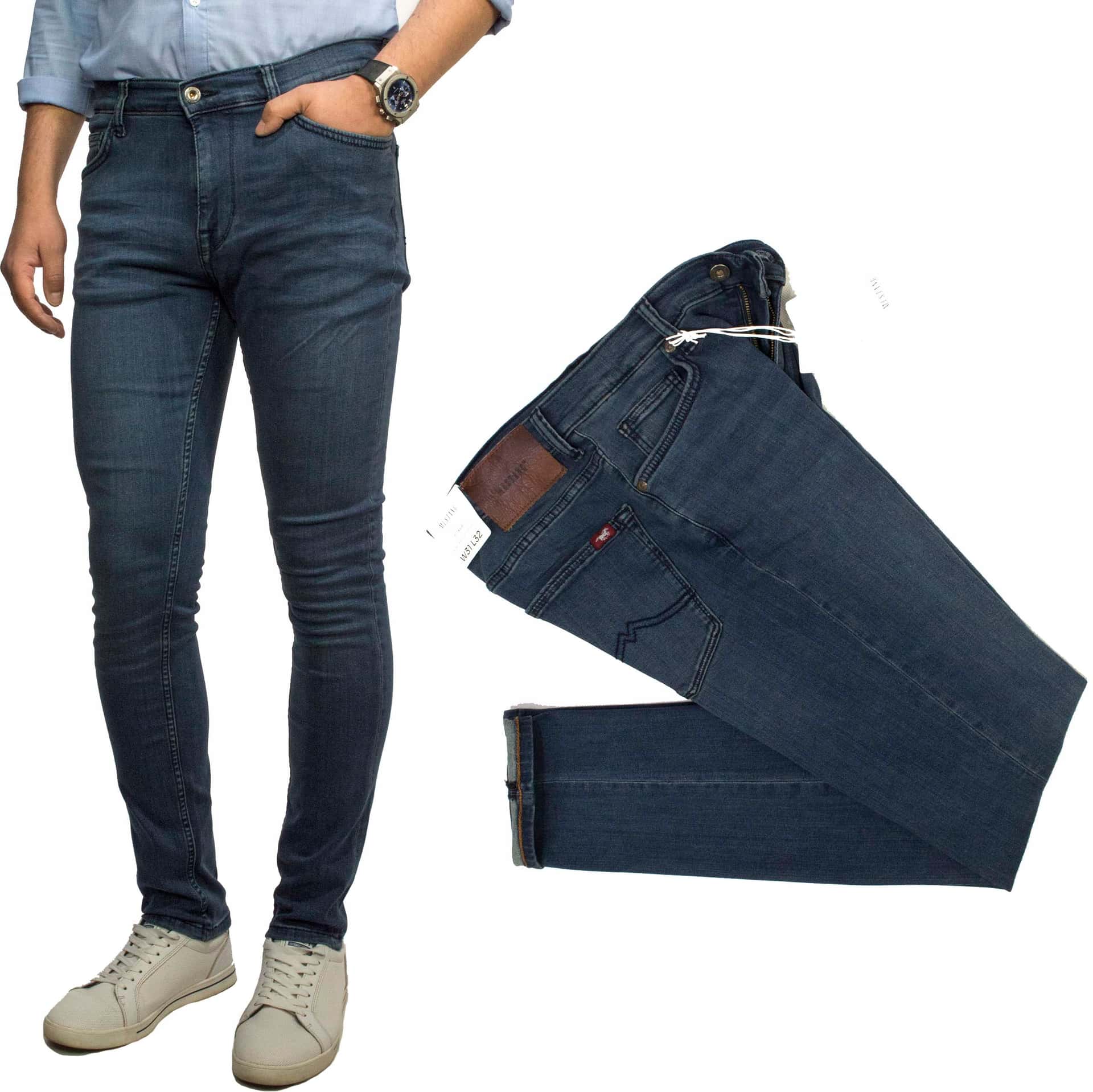 Frisco Men's Trousers 31/32 Blue - perfect for everyday