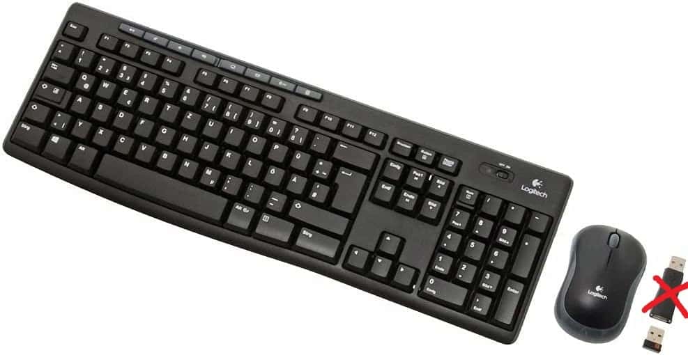 Logitech MK270 - Wireless Keyboard and Mouse Combo for Your Comfort