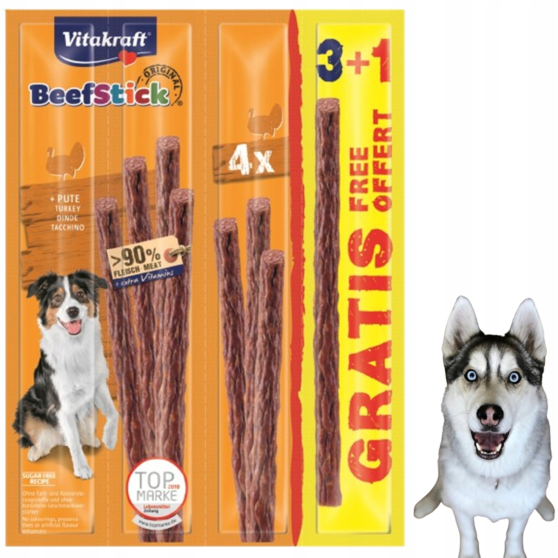 VITAKRAFT Beef Stick Turkey - delicious treat for your dog