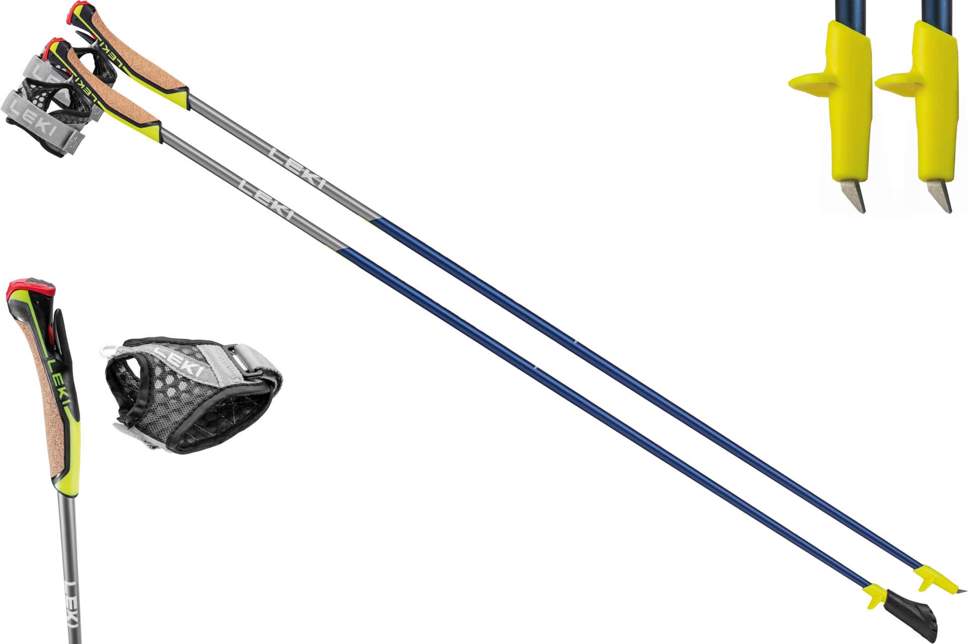 Leki Speed Pacer Lite - Carbon Trekking Poles 130 cm