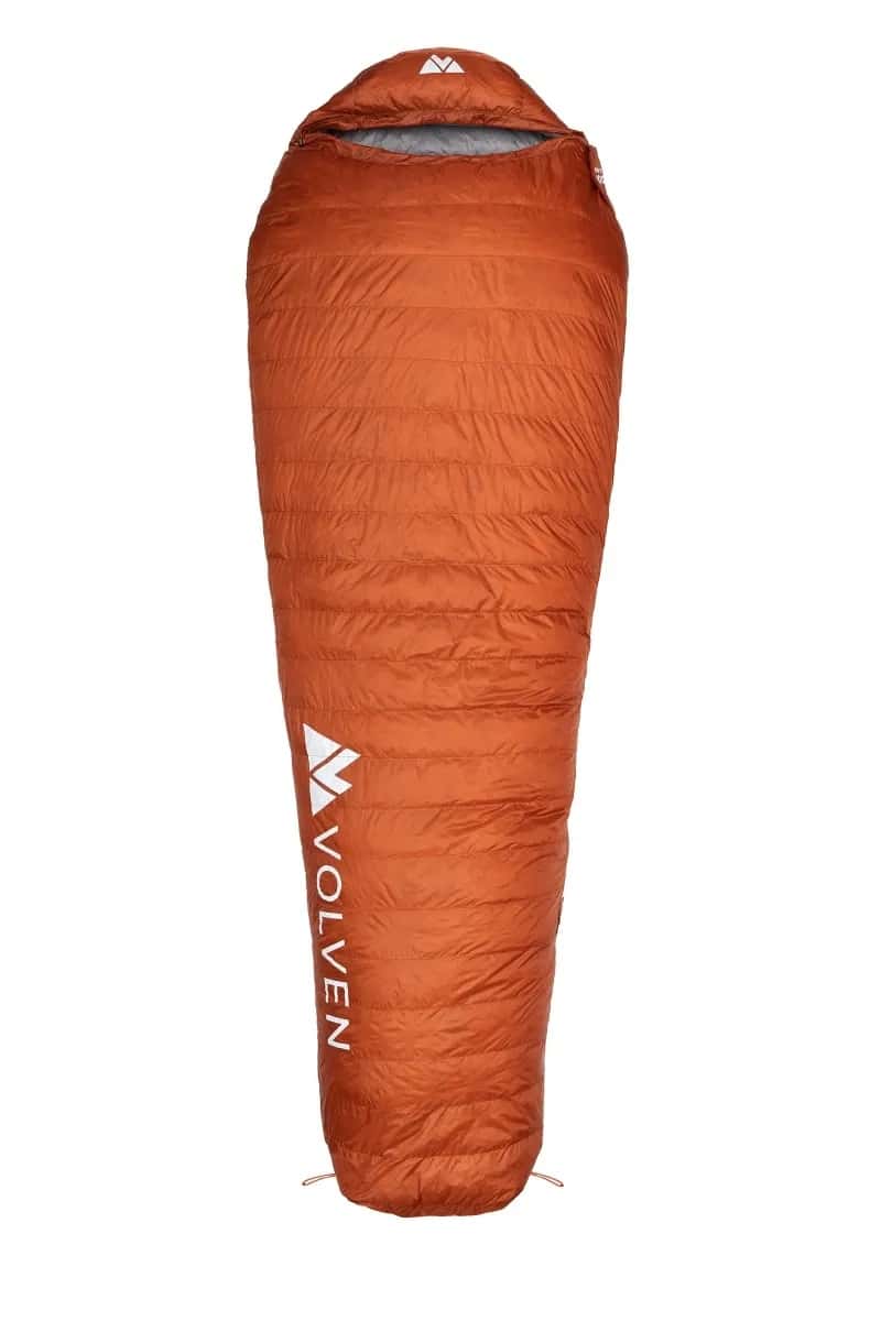 Volven Narvi 400 - Orange sleeping bag right