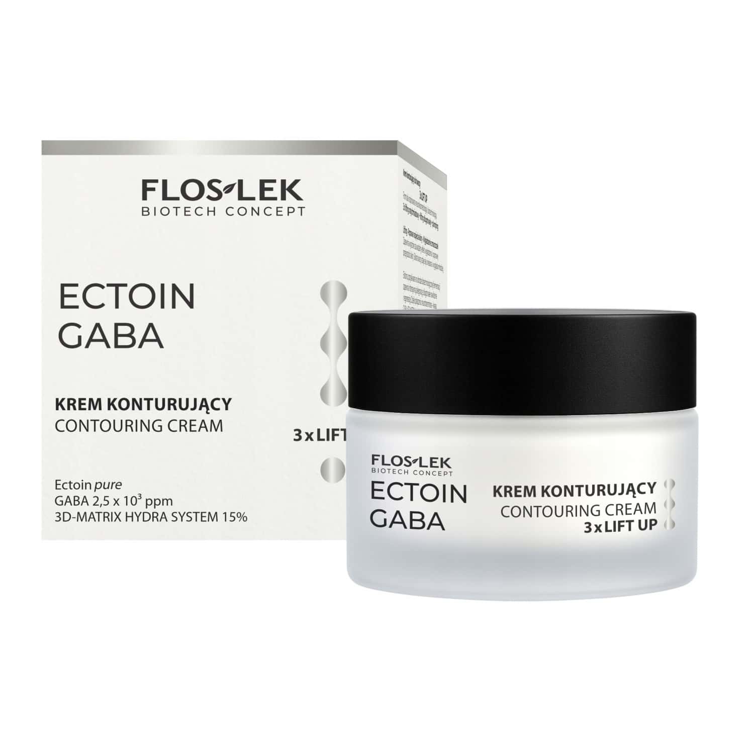 FLOS-LEK Ectoingaba Eye Contour Cream - for radiant skin