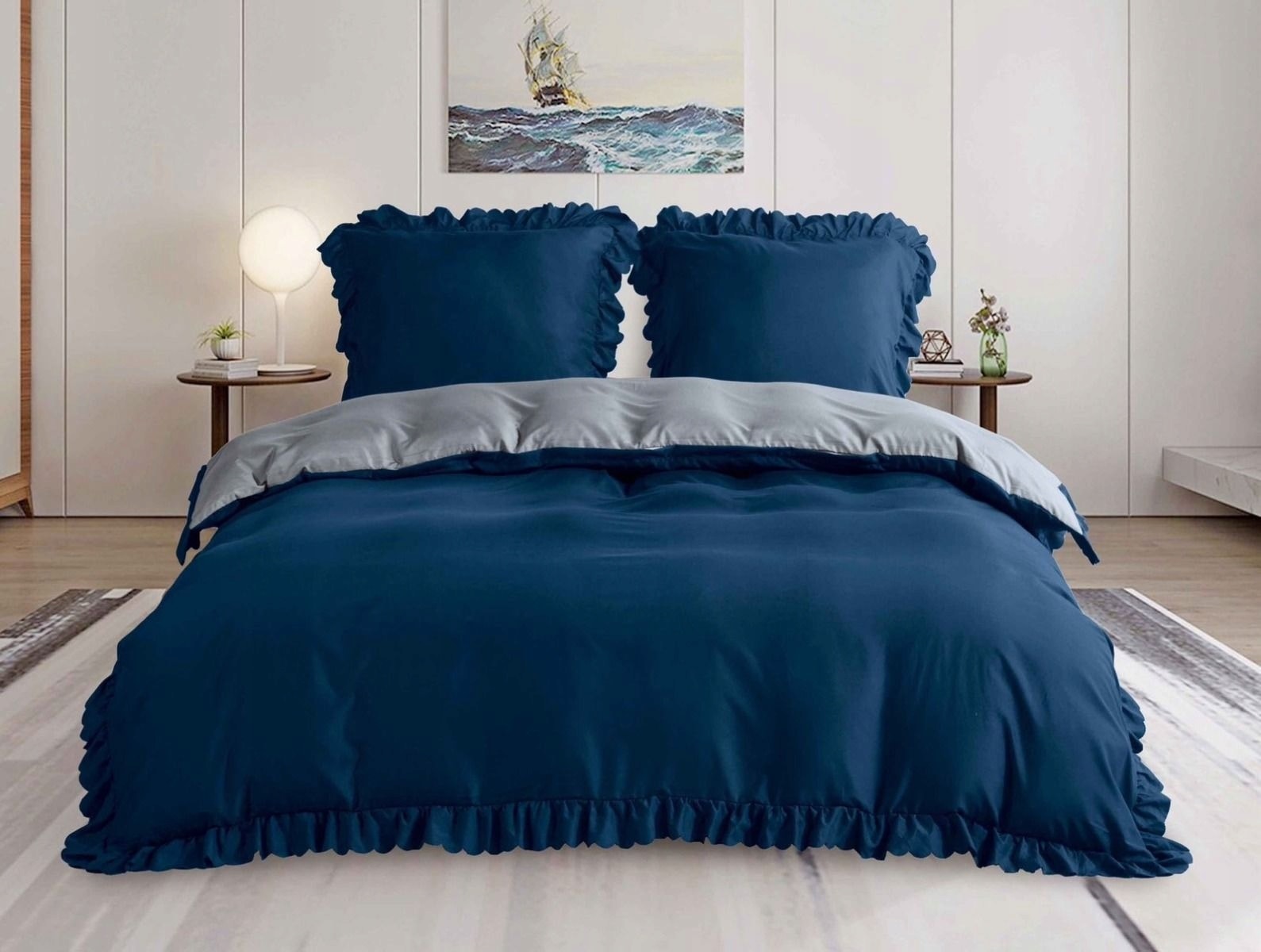 Velmora Satin Bedding Set 160x200 - luxurious sleep