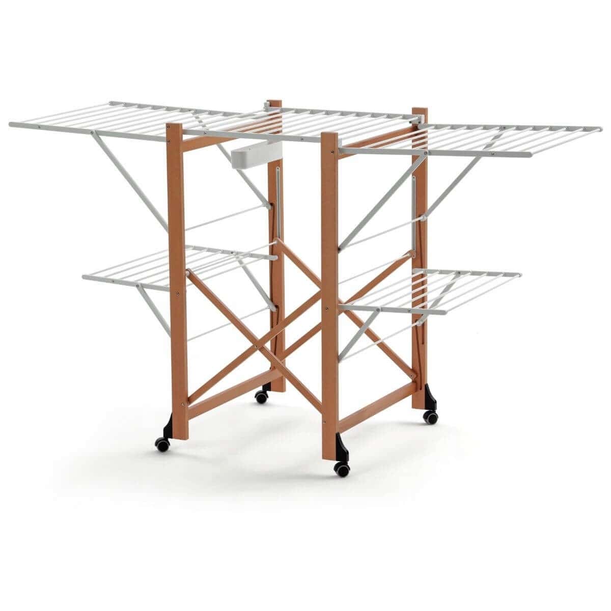 ARREDAMENTI GABBIANO Clothes drying rack on wheels - convenient drying