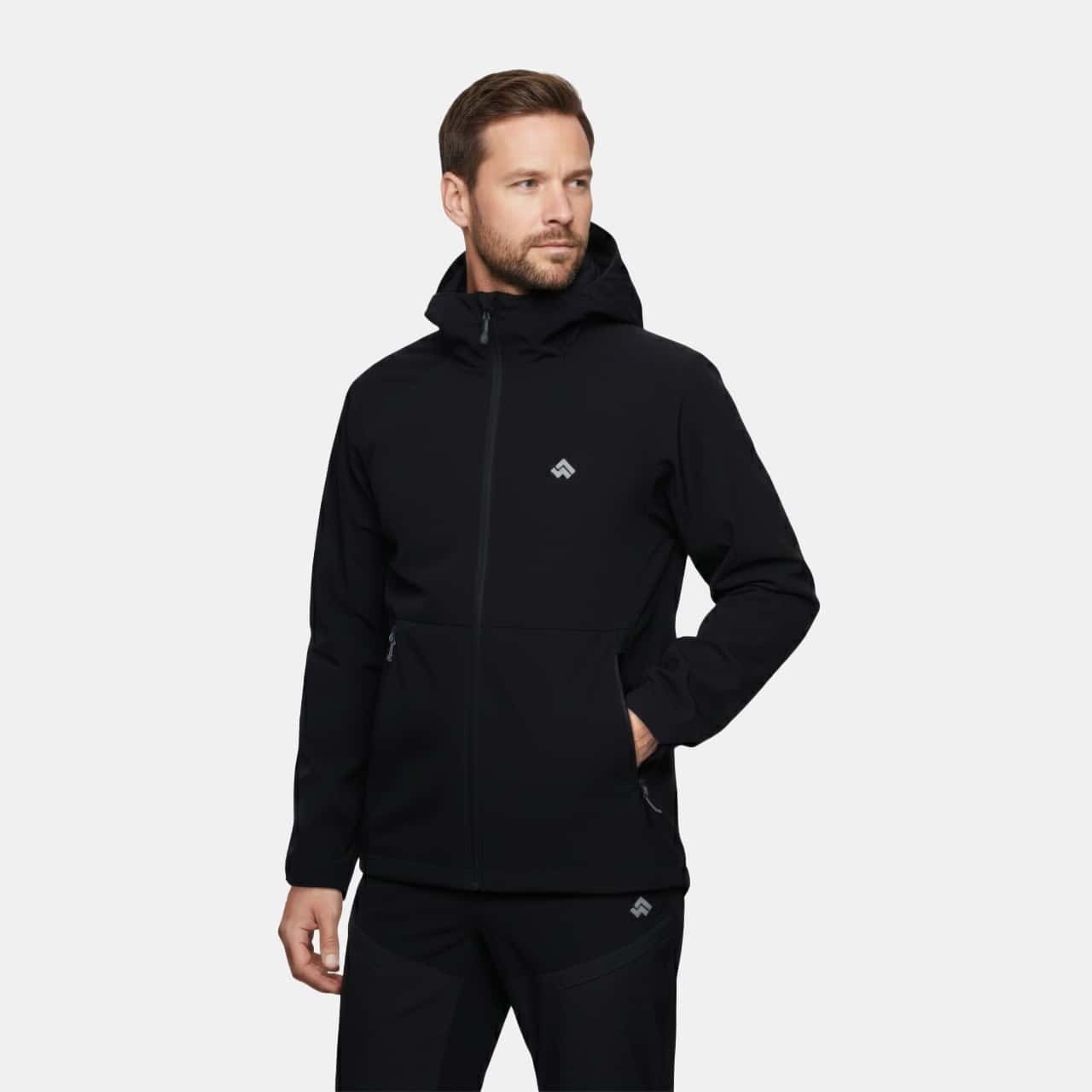 Microlight Alpine Jacket - ultralight mountain jacket black size L