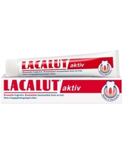Lacalut Aktiv - Toothpaste for healthy gums and strong teeth