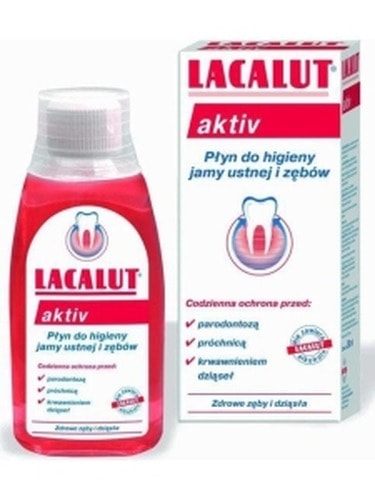 Lacalut Aktiv - Mouthwash - Complete protection 300 ml