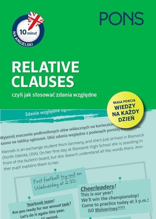 PONS 10 minutes for English - Relative Clauses - grammar learning