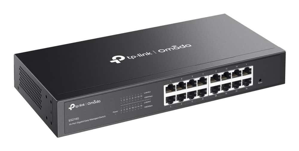 TP-LINK ES216G - 16-Port Gigabit Ethernet Switch Rack Mountable