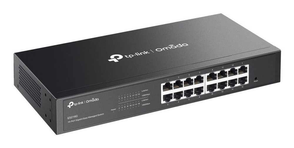 TP-LINK ES216G - 16-Port Gigabit Ethernet Switch Rack Mountable