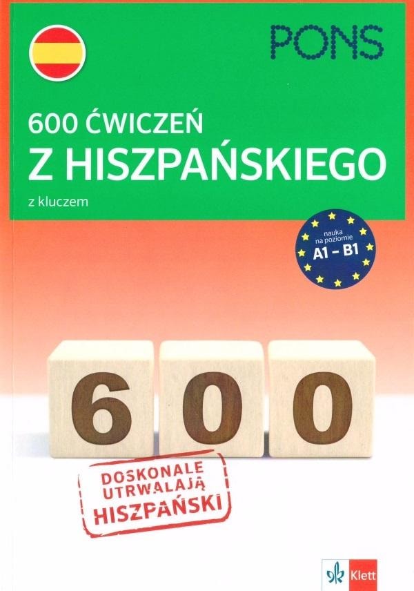 Klett Polska 600 Spanish exercises with answer key A1-B1