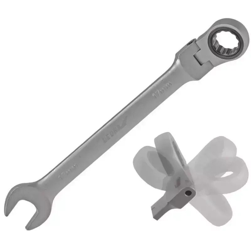 DEDRA 19mm CrV open-end wrench ratchet-joint - Precision and convenience