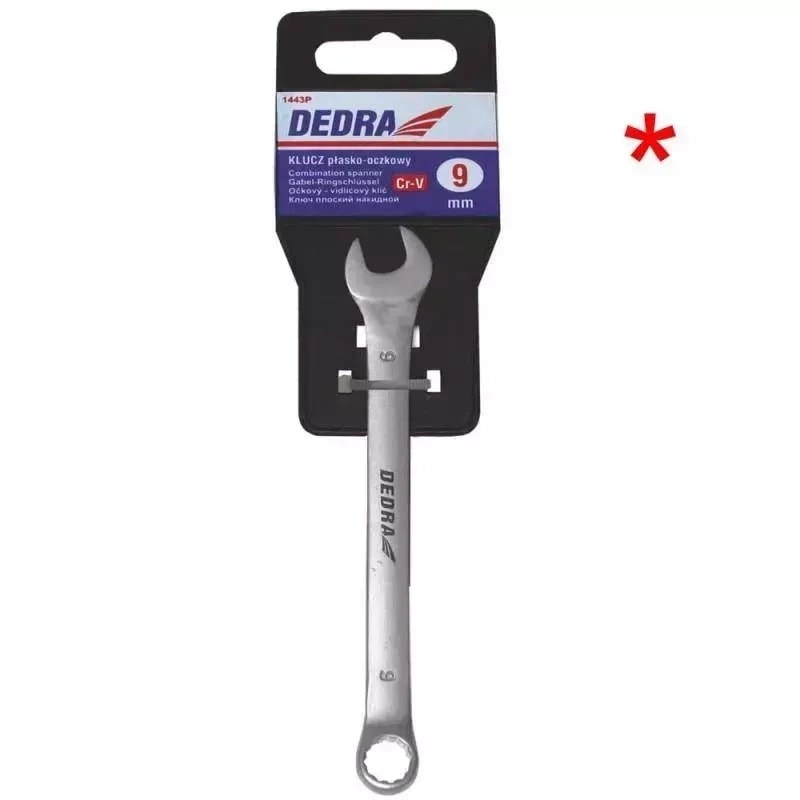 DEDRA 27mm CrV combination wrench with pendant - ideal for the workshop