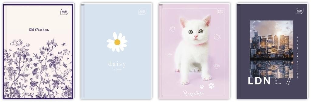 Interdruk Colored Technical Block A4 - 10 Sheets Mixed Patterns