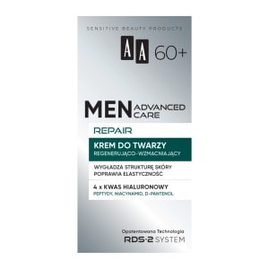 AA Men Advanced Regenerating and Strengthening Cream 60+ 50 ml - for mature skin