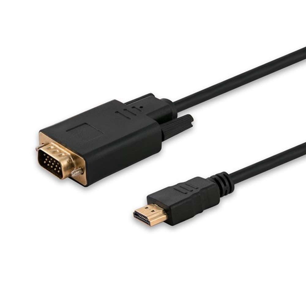 SAVIO Adapter HDMI - D-Sub (VGA) 1.8m - connect an older monitor