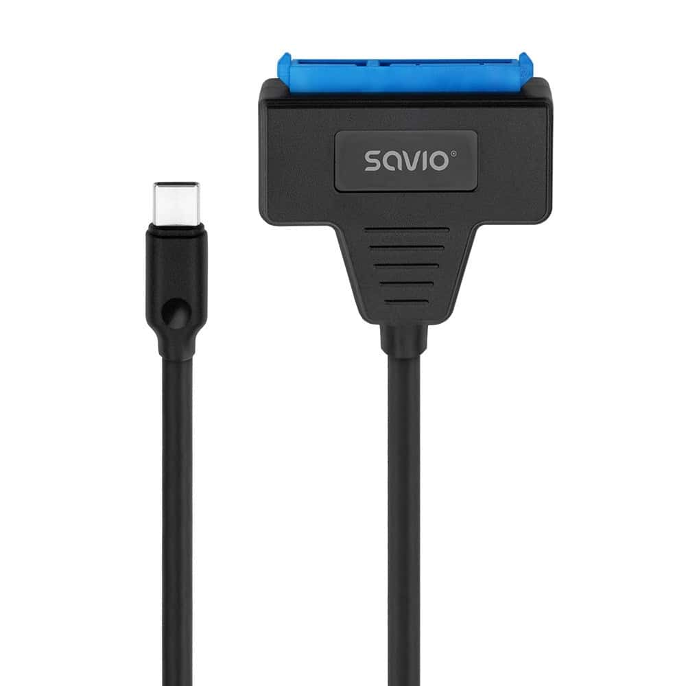 SAVIO Adapter USB-C 3.1 Gen 1 - SATA for 2.5" drives - fast data transfer