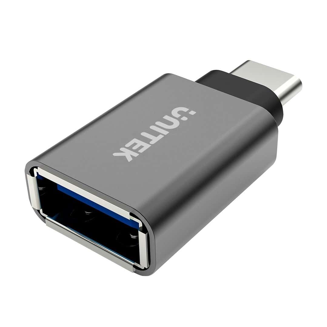 Unitek Adapter USB Type C to USB (F) ALU - fast data transfer