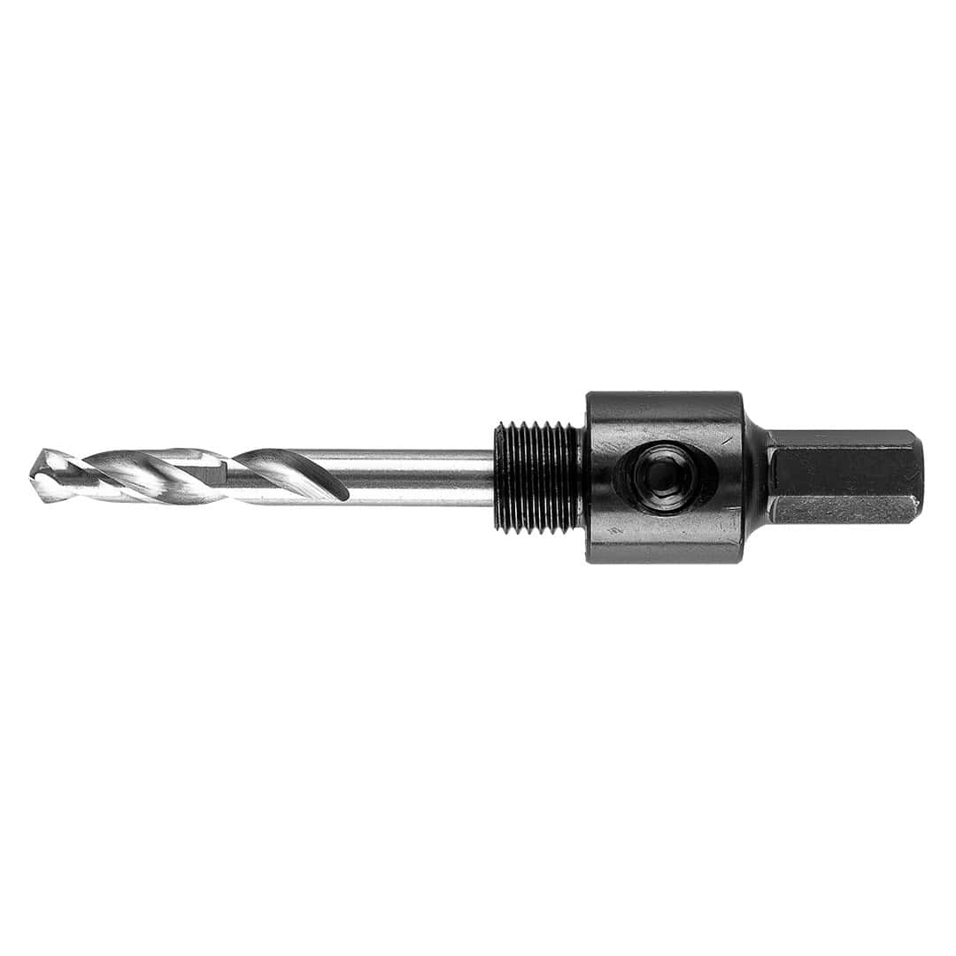 GRAPHITE Adapter with pilot drill for hole saws 14-30 mm Hex