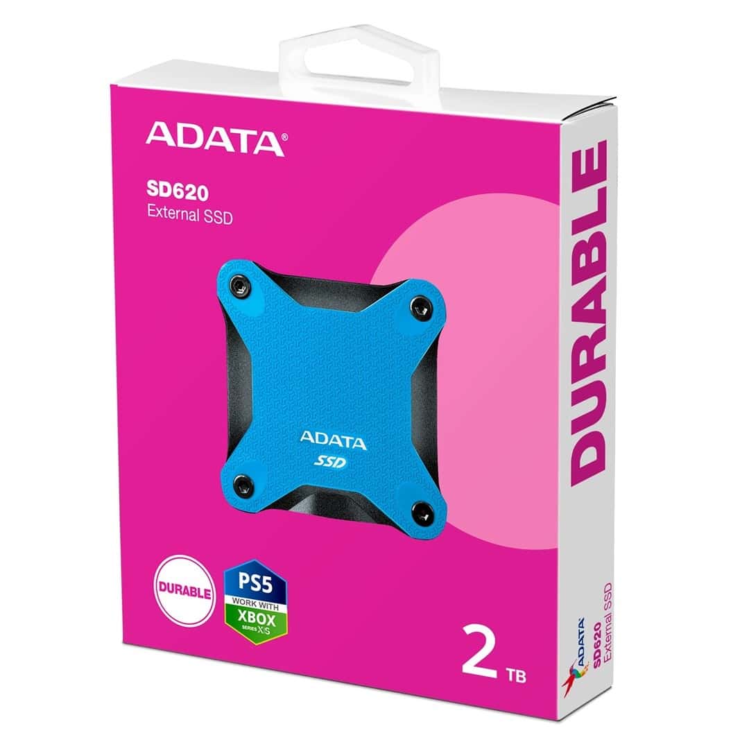 ADATA SD620 SSD 2TB Blue - Portable and fast