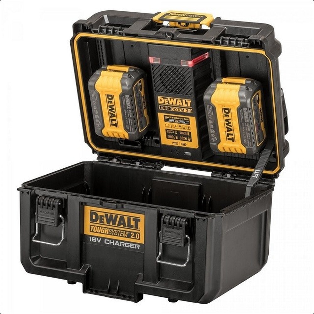 Dewalt Charger Toughsystem DWST83471 2x4A - fast charging and reliability