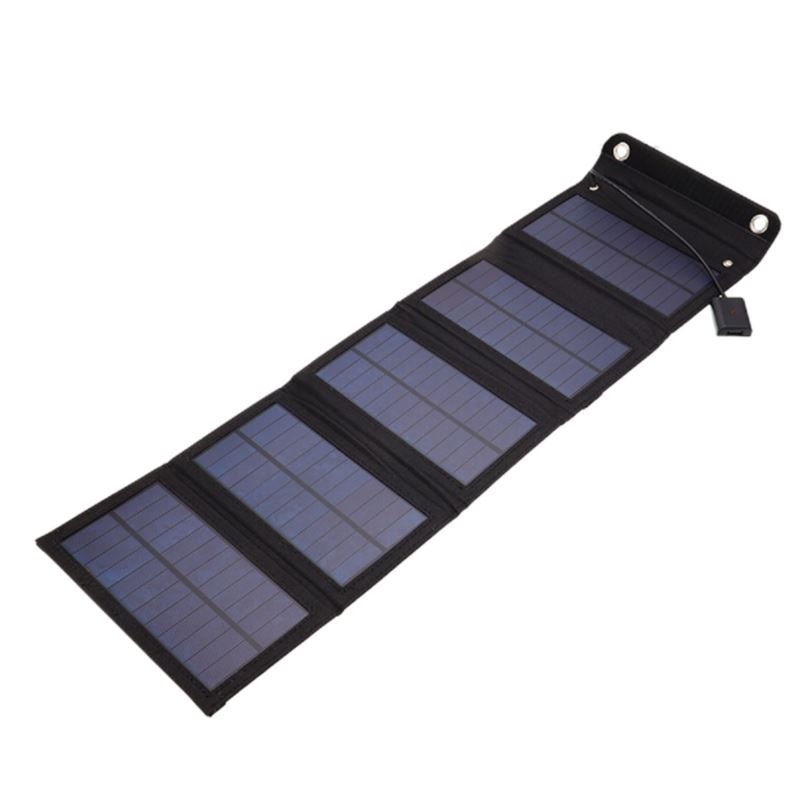 Portable Solar Charger 14W - panel with Dual USB ideal for trips