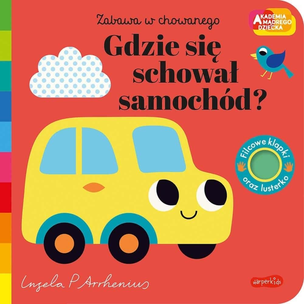 Academy of the Smart Child - Where did the car hide? Cardboard book