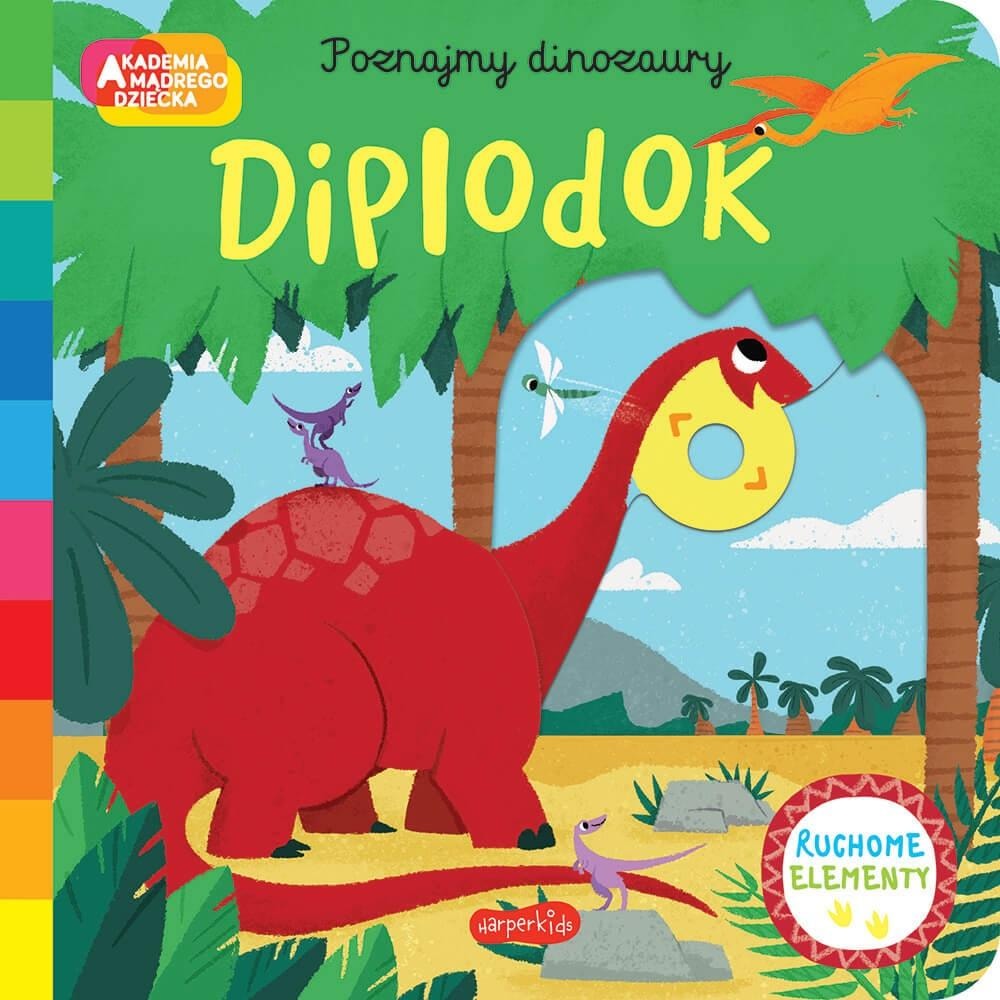Harperkids Diplodocus. Academy of the wise child - Let's get to know dinosaurs!