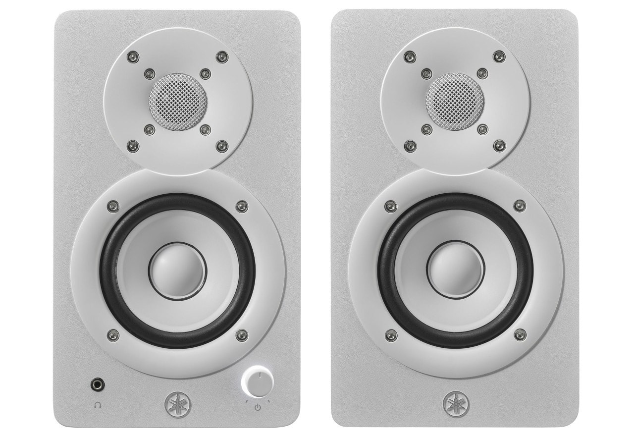 Yamaha HS3 White - Active Nearfield Monitors - perfect for the studio