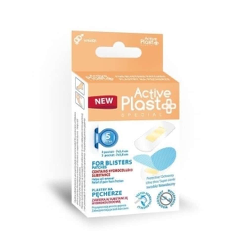 Active Blister Plasters Mixed Sizes A5 - Relief and Protection