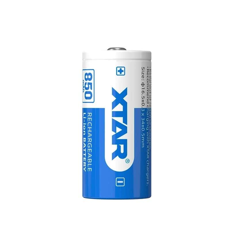 XTAR Battery 16340/R-CR123 - Reliable power source