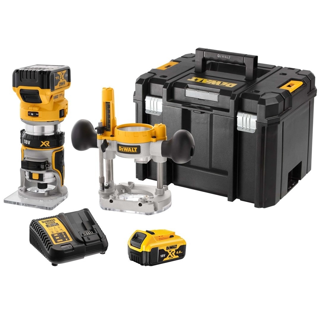 DeWALT DCW604P2 - Cordless router with variable speed control