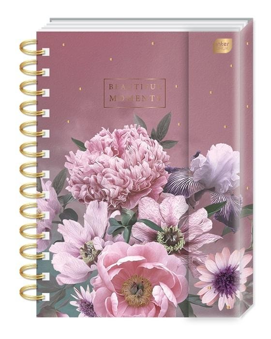 Photo album B5/25K metallic Flowers - ideal for storing memories