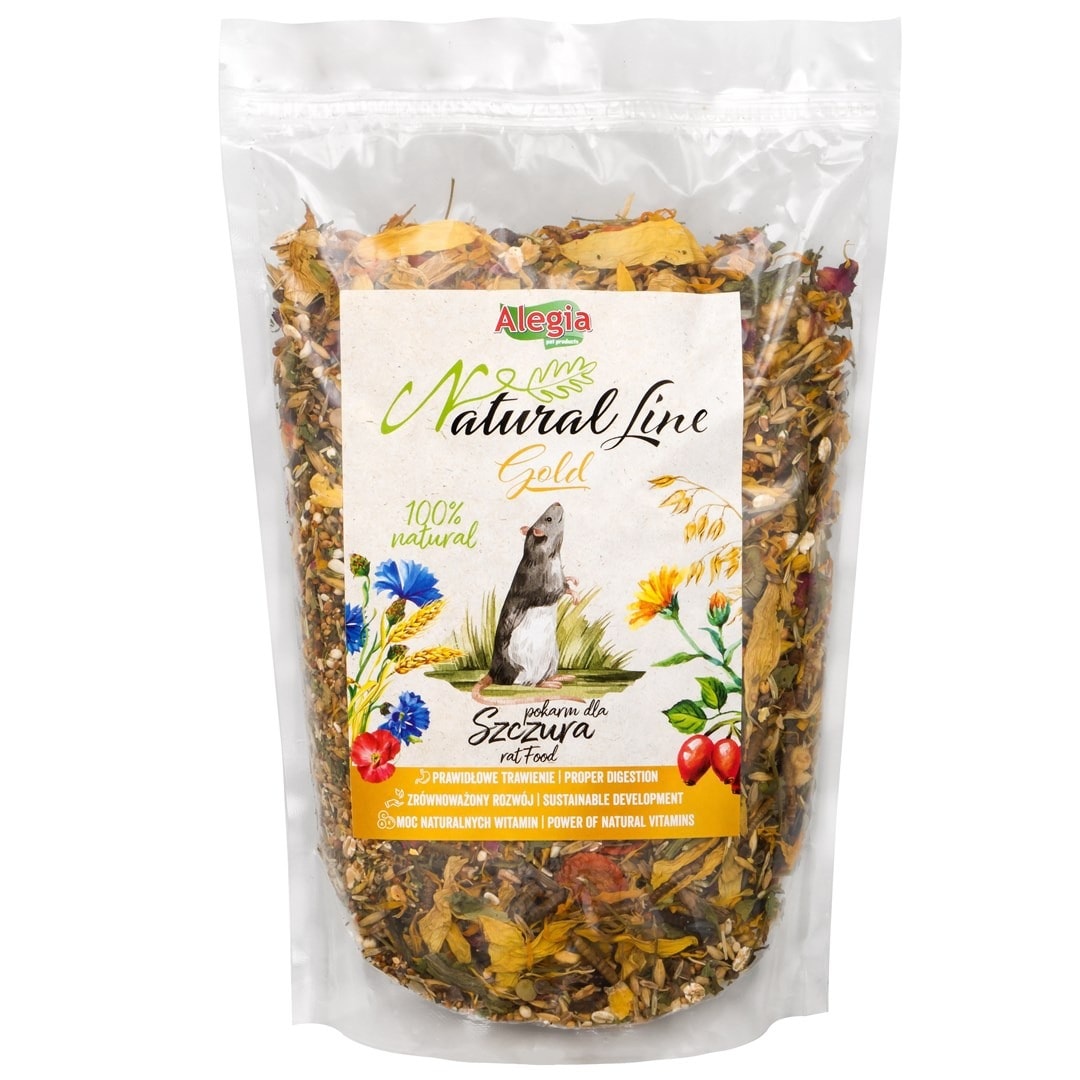 ALEGIA Natural Line Gold - Rat Food 2.2 kg - healthy and tasty