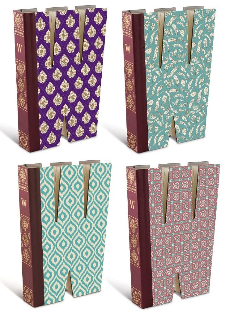 Alphabooks Notebook Letter W - stylish and functional