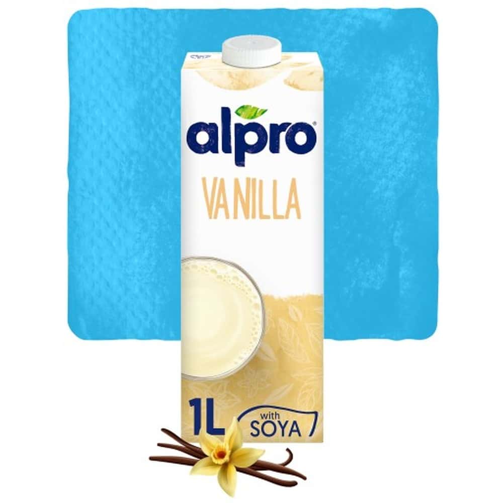 Alpro Soya Drink Vanilla 1L - velvety vanilla flavor