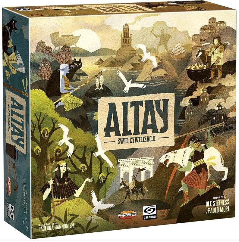 Galakta Altay Dawn of Civilization - Strategic Board Game