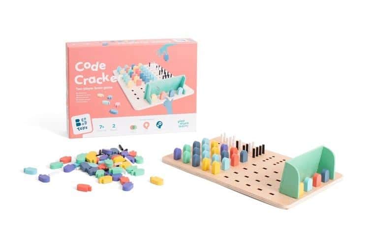 BS Toys Wooden Code Breaker - Ice Cream XL - Logic game for kids