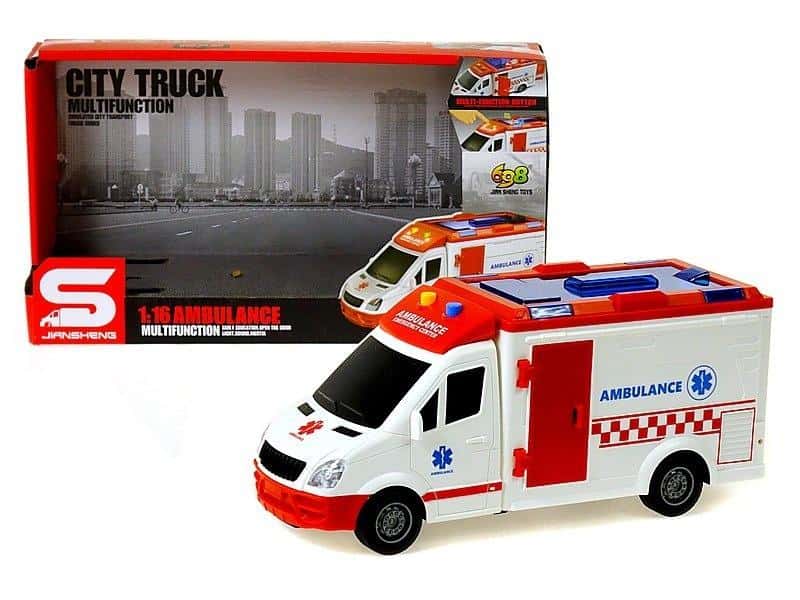 Ambulance 1:16 - Interactive model with light and sound effects