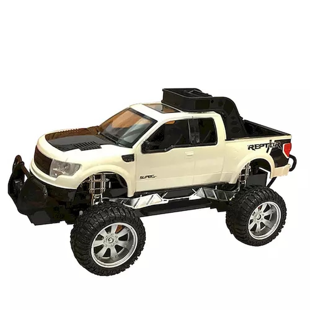 Anek Remote Controlled Car white - Driving, lights and sounds for kids