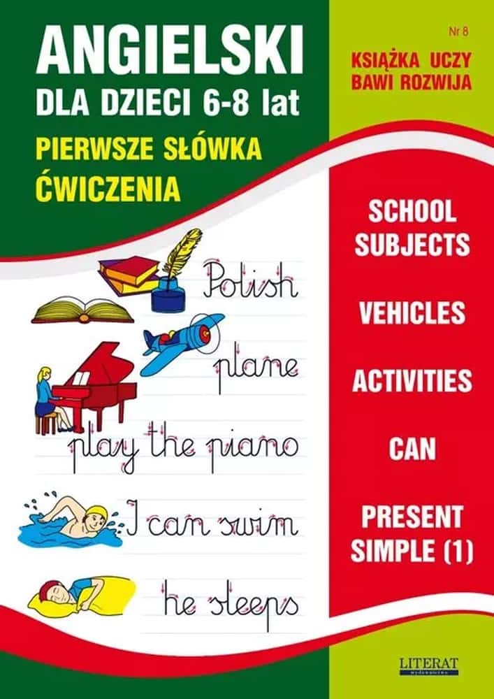 Joanna Bednarska - English for children 6-8 years No. 8 - learning through play