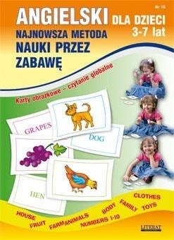 Literat English for Children 3-7 Years - Workbook 15 with Picture Cards
