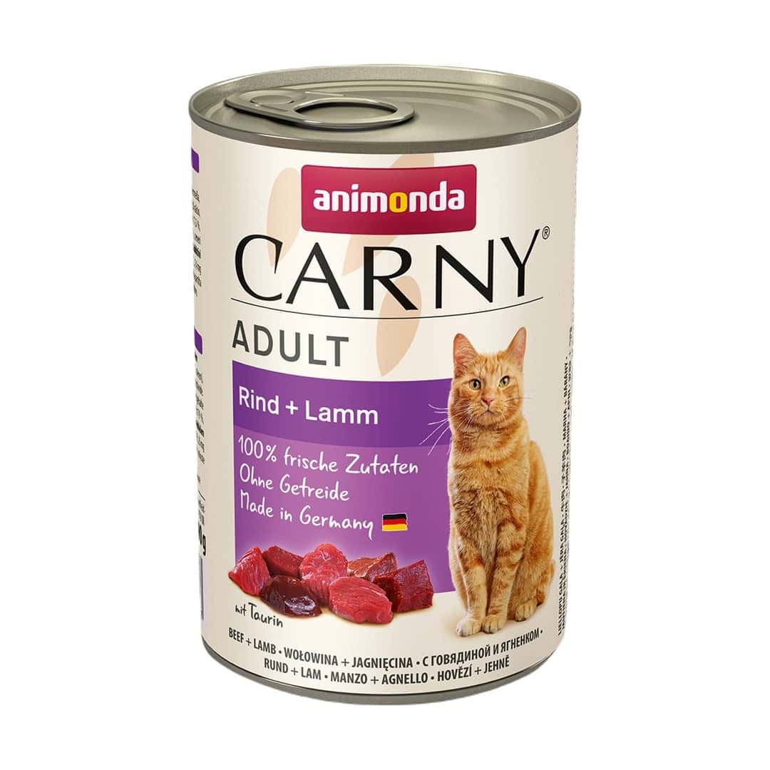 Animonda Carny Adult - Beef and Lamb - Wet cat food 400g