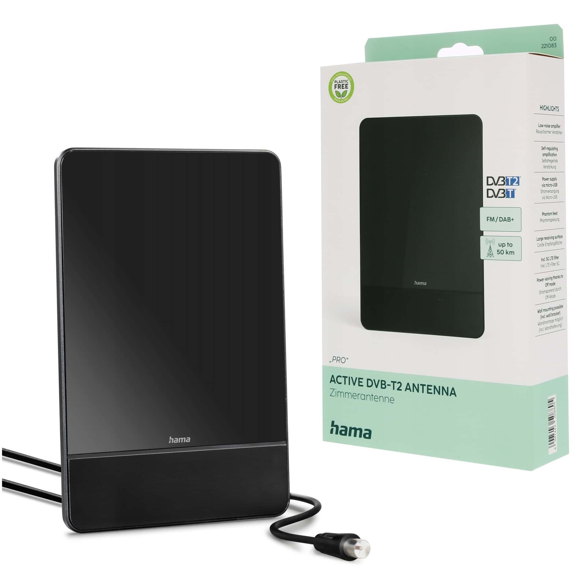 DVB-T2 Indoor Antenna PRO50 FL-2 - perfect for digital TV reception at home
