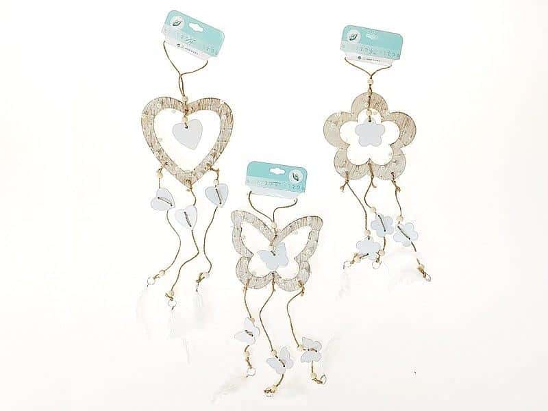 Wooden dream catcher with feathers MIX - perfect gift