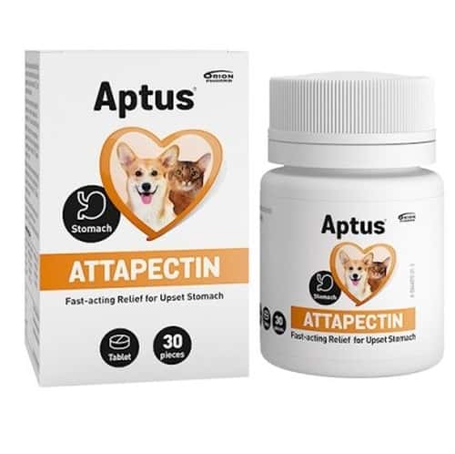 Aptus Attapectin - Tablets for diarrhea for dogs and cats, 30 pcs
