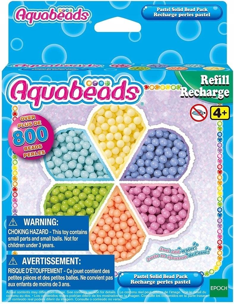 Aquabeads Pastel Beads - Refill Set 800 pieces