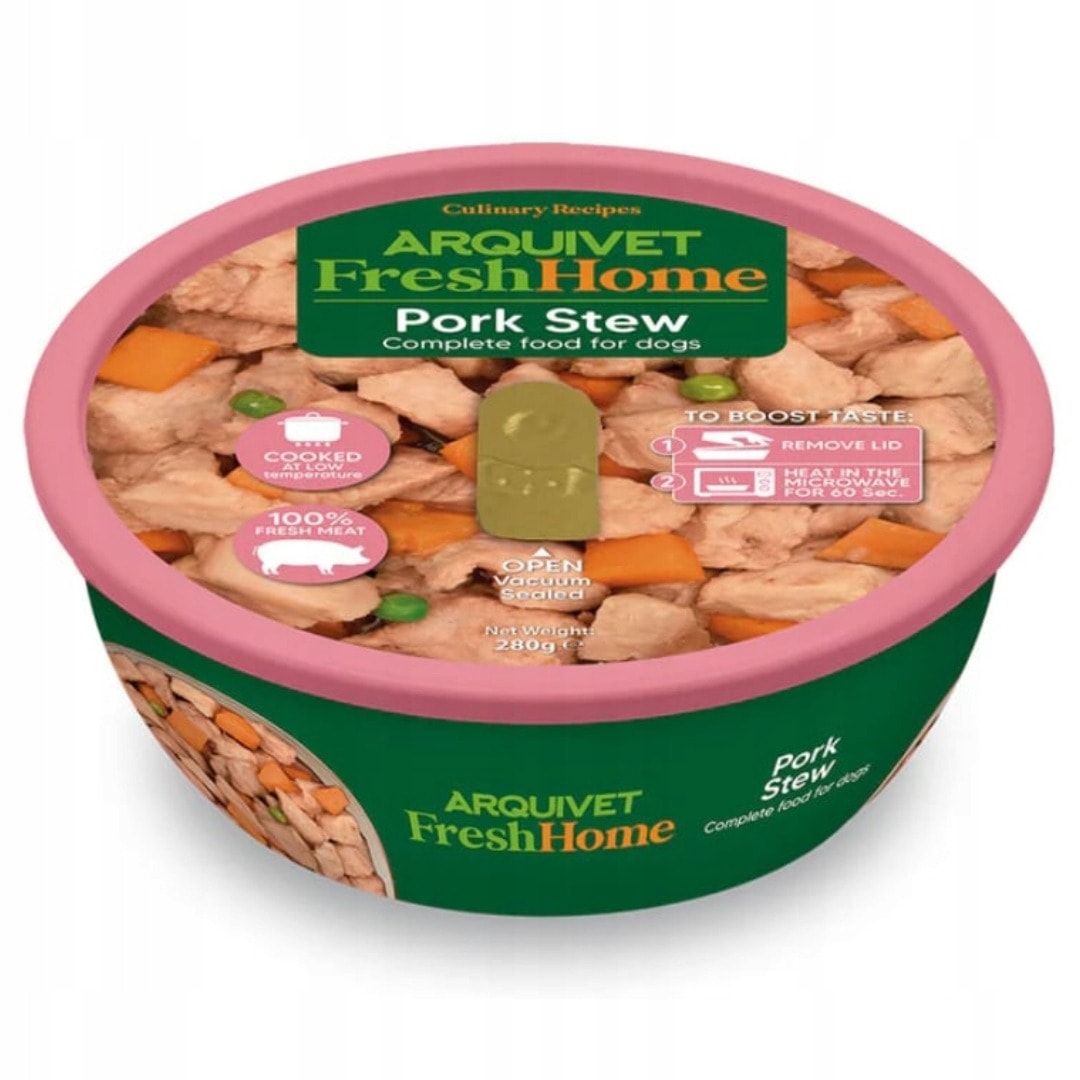 Arquivet Fresh Home Pork Goulash - Tasty meal for your dog