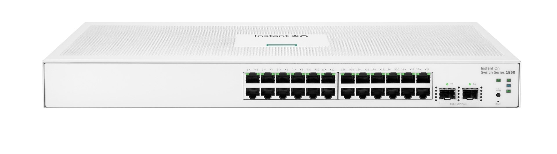 Aruba Instant On 1830 - Managed Gigabit Ethernet Switch 24G 2SFP