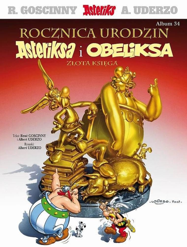 Asterix and Obelix Anniversary - The Golden Book 2023 - Adventure awaits!